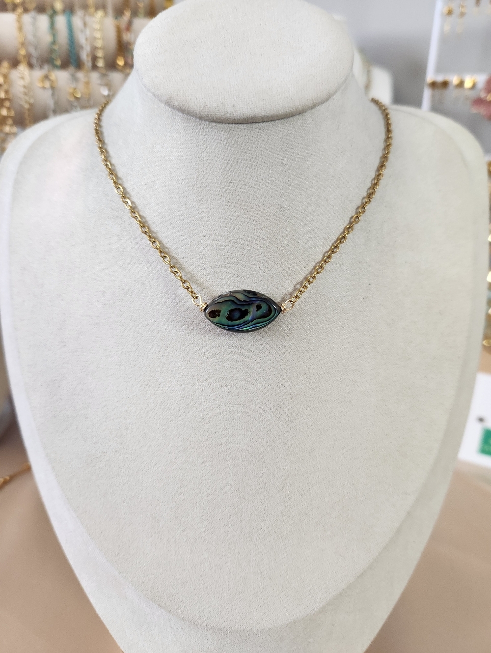 New Abalone Shell Necklace